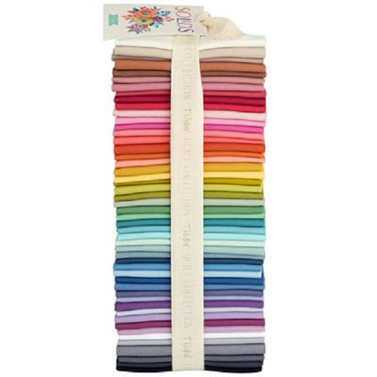 Tilda Fabrics Solids - 50 Fat Eights - 20" x 11" - 100% Cotton